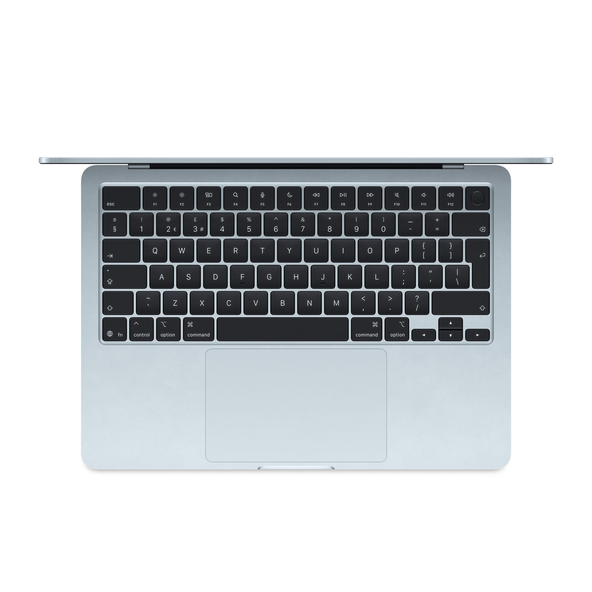 Apple MacBook Air 13" Laptop cu Procesor M4 10 nuclee CPU si 10 nuclee GPU 16GB RAM 512GB SSD INT KB Sky Blue